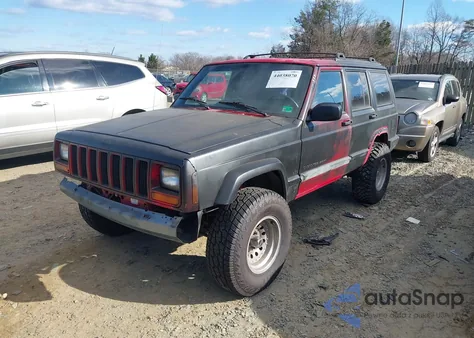2001 Jeep Cherokee Sport from USA, damaged, VIN 1J4FF48S41L517852